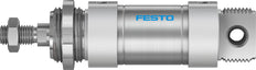 Festo Round Cylinder 50mm Bore 25mm Stroke Double Acting - 196000