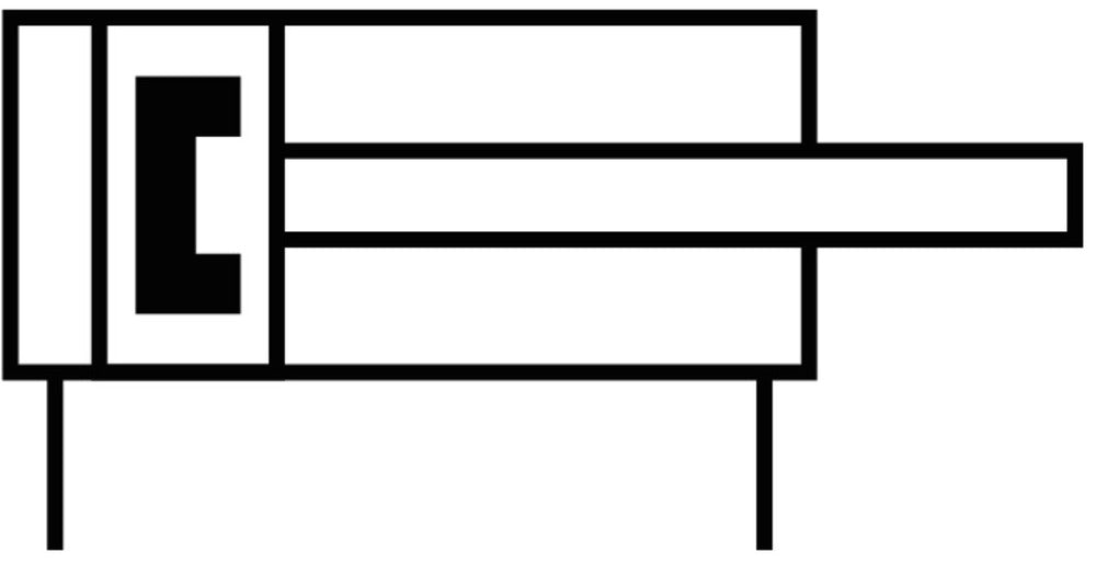 Festo Compact Cylinder 6mm Bore 10mm Stroke Double Acting - 5173733