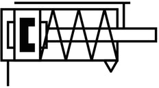 Festo Compact Cylinder 6mm Bore 5mm Stroke Single Acting - 4830970