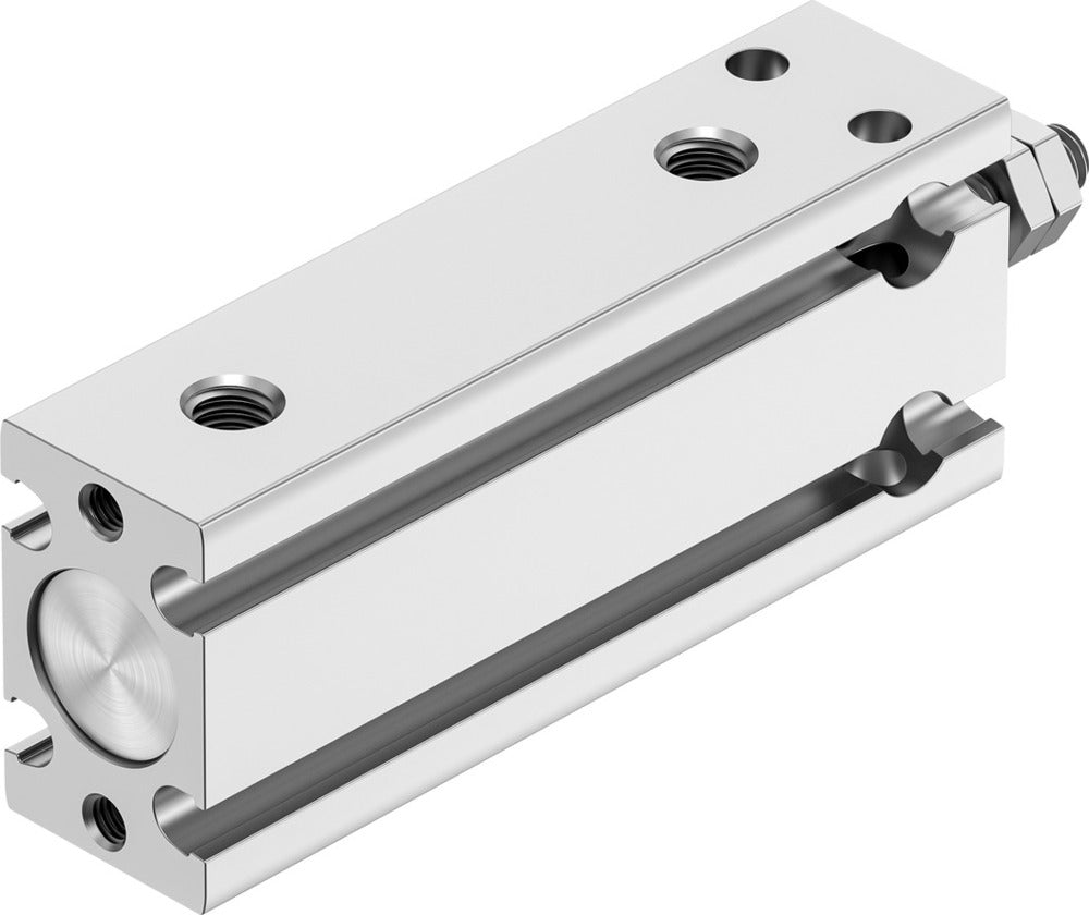 Festo Compact Cylinder 10mm Bore 25mm Stroke Double Acting - 4831873