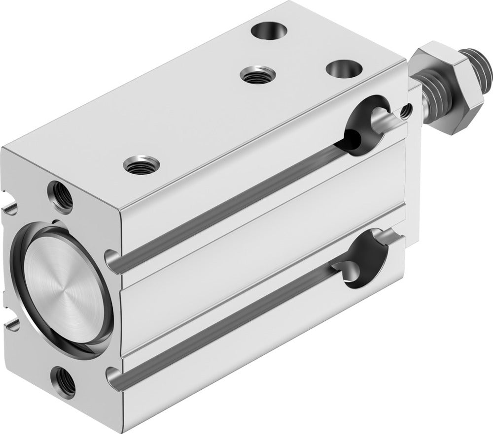 Festo Compact Cylinder 20mm Bore 15mm Stroke Double Acting - 4840815
