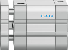 Festo Compact Cylinder 40mm Bore 20mm Stroke ISO 21287 Double Acting - 554251