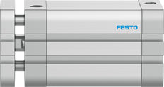 Festo Compact Cylinder 40mm Bore 50mm Stroke ISO 21287 Double Acting - 554255