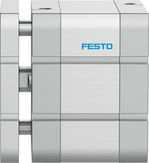 Festo Compact Cylinder 100mm Bore 20mm Stroke ISO 21287 Double Acting - 577226