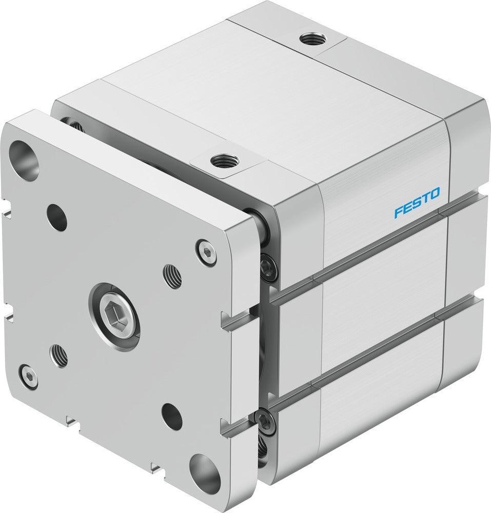 Festo Compact Cylinder 100mm Bore 40mm Stroke ISO 21287 Double Acting - 554291