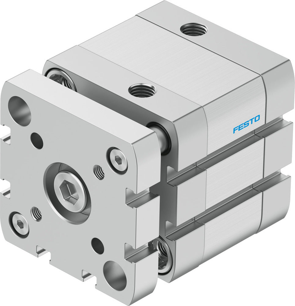 Festo Compact Cylinder 50mm Bore 15mm Stroke ISO 21287 Double Acting - 554260