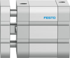 Festo Compact Cylinder 50mm Bore 20mm Stroke ISO 21287 Double Acting - 554261