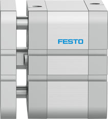 Festo Compact Cylinder 80mm Bore 15mm Stroke ISO 21287 Double Acting - 554278