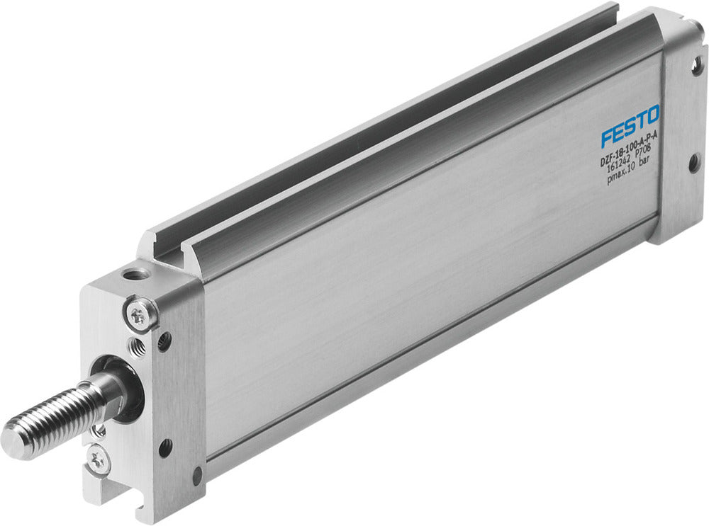 Festo Flat Cylinder 18mm Bore 25mm Stroke Double Acting - 161238