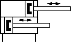 Festo Feed Separator 10mm Bore 10mm Stroke Double Acting - 550908