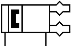 Festo Parallel Gripper 7.5mm Stroke - Size 25 Double Acting - 1254049