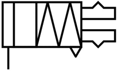 Festo Angled Gripper 14deg Size 12 Single Acting - 185702