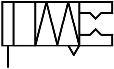 Festo Angled Gripper 18.5deg Size 12 Single Acting - 185700