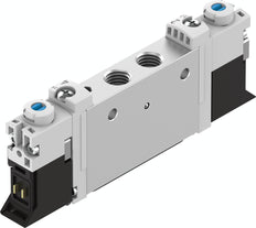 Festo 2x3/2 NO Monostable Air Solenoid Valve M7 155l/min - 574361