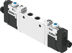 Festo 2x3/2 NC Monostable Air Solenoid Valve M7 155l/min - 8031480