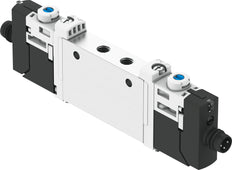 Festo 5/3 Exhausted Air Solenoid Valve M5 210l/min - 8031475