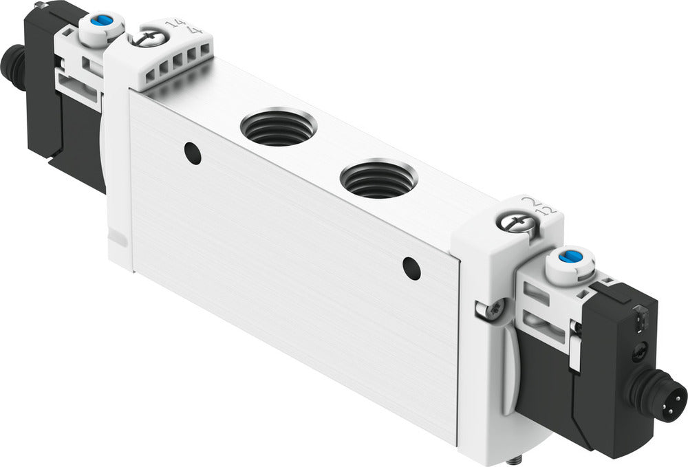 Festo 5/3 NC Air Solenoid Valve G1/4 1200l/min - 8031534