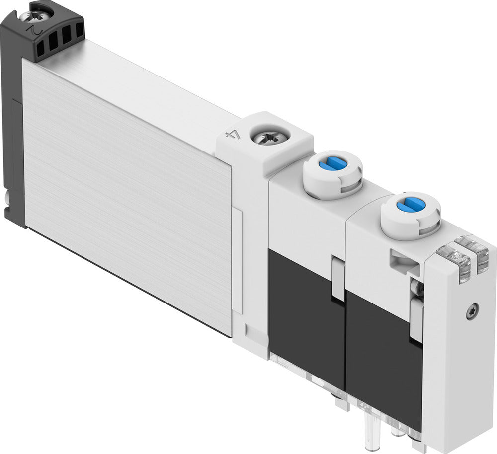 Festo 5/3 Exhausted Air Solenoid Valve Flange 200l/min - 8041894