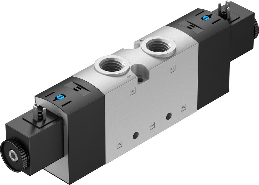 Festo 5/3 Exhausted Air Solenoid Valve G3/8 1600l/min - 575632