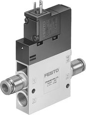 Festo 3/2 NO Monostable Air Solenoid Valve QS-8 850l/min - 163792