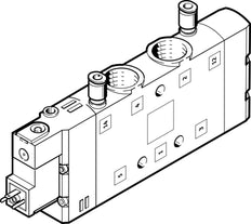 Festo 5/2 Monostable Air Solenoid Valve G3/8 2900l/min - 163170