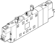 Festo 5/3 Exhausted Air Solenoid Valve G3/8 2650l/min - 170268