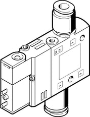 Festo 3/2 NC Monostable Air Solenoid Valve QS-4 190l/min - 196846
