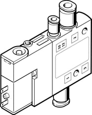Festo 3/2 NC Monostable Air Solenoid Valve QS-4 190l/min - 196849