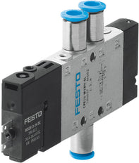 Festo 5/2 Monostable Air Solenoid Valve QS-4 180l/min - 196882