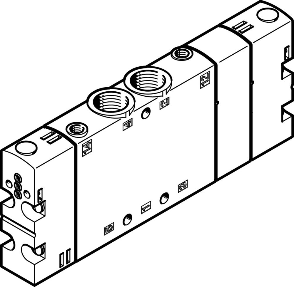 Festo 5/3 Pressurized Basic Valve G1/4 1300l/min - 550162
