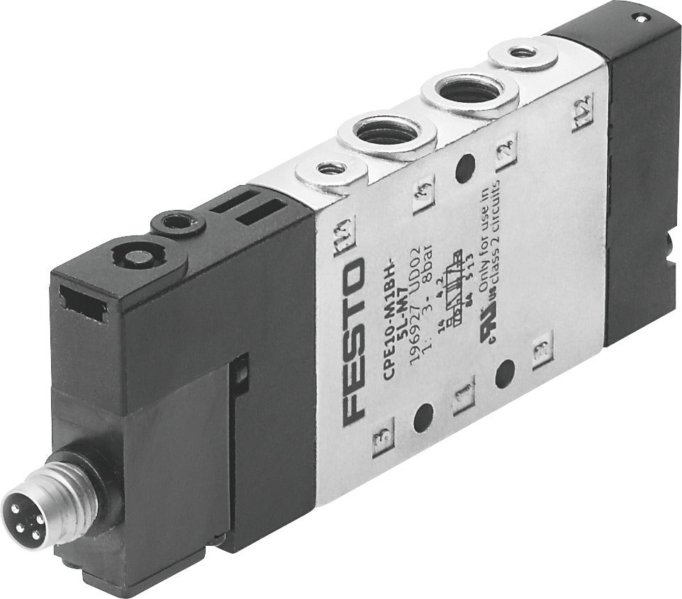 Festo 5/2 Monostable Air Solenoid Valve M7 350l/min - 550224