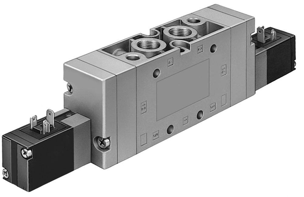 Festo 5/3 NC Air Solenoid Valve G3/8 2200l/min - 14944