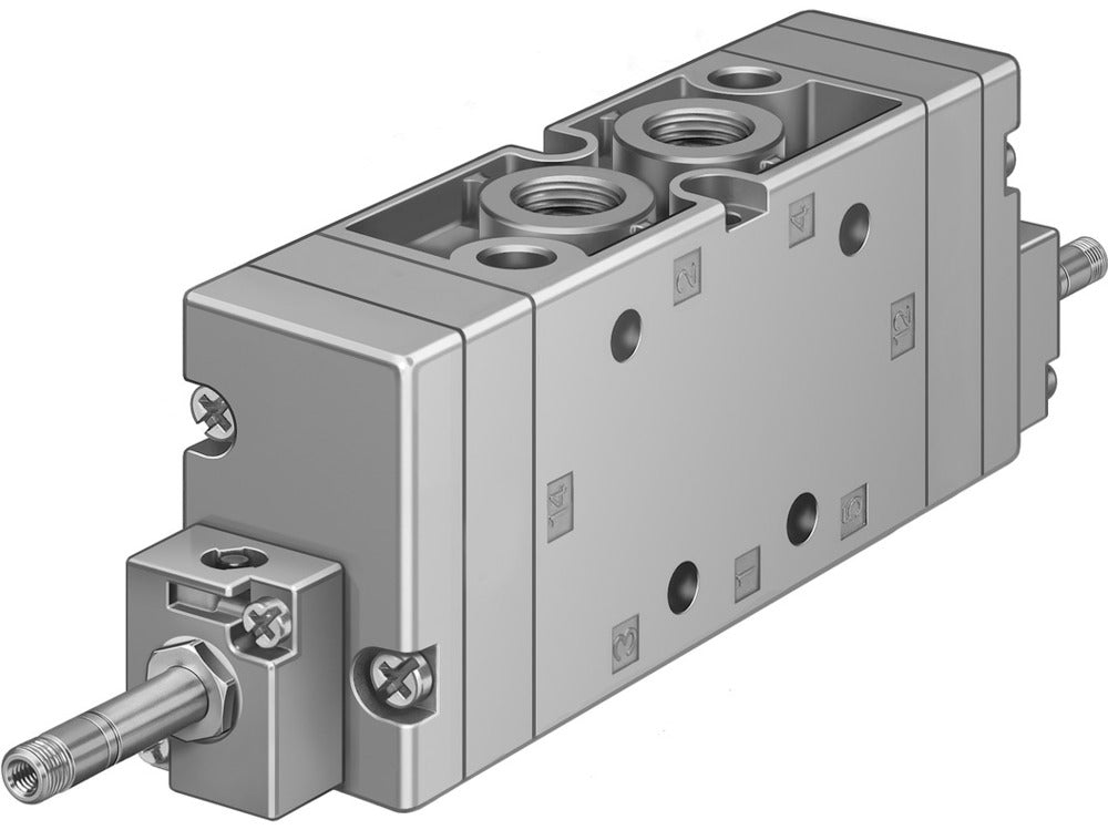 Festo 5/3 NC Air Solenoid Valve G3/8 2200l/min - 535941