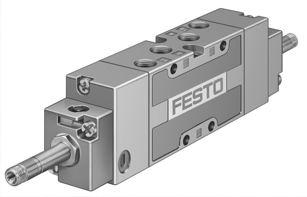 Festo 5/3 NC Air Solenoid Valve G1/8 1000l/min - 30993