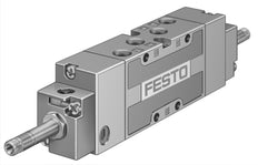 Festo 5/3 NC Air Solenoid Valve G1/8 1000l/min - 30993