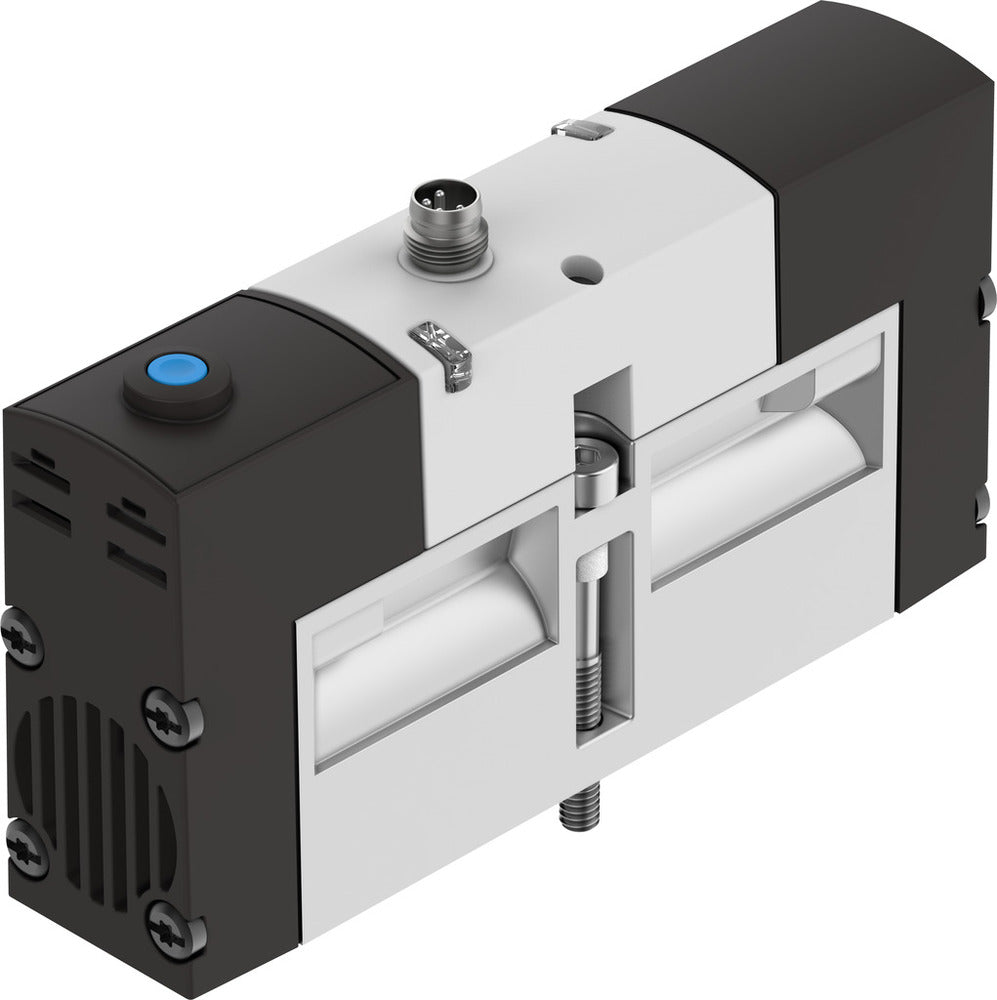 Festo 5/2 Monostable Air Solenoid Valve Size 26mm ISO 15407-1 1100l/min - 534535