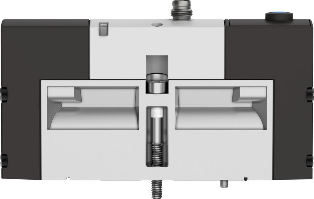 Festo 5/2 Monostable Air Solenoid Valve Size 26mm ISO 15407-1 1100l/min - 534536