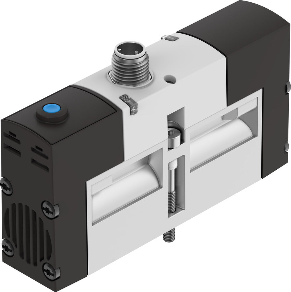Festo 5/2 Monostable Air Solenoid Valve Size 26mm ISO 15407-1 1100l/min - 534545