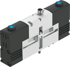 Festo 5/3 Pressurized Air Solenoid Valve Size 18mm ISO 15407-1 Size 02 VDMA 24563 450l/min - 534780