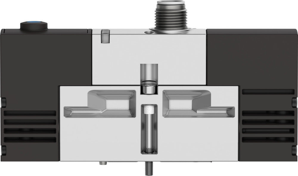 Festo 5/2 Monostable Air Solenoid Valve Size 18mm ISO 15407-1 Size 02 VDMA 24563 550l/min - 546778
