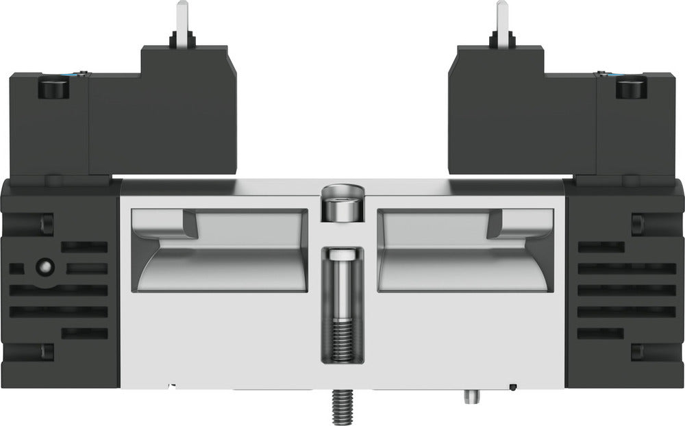 Festo 5/3 Pressurized Air Solenoid Valve Size 26mm ISO 15407-1 1000l/min - 547162