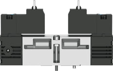 Festo 5/2 Bistable Air Solenoid Valve Size 18mm ISO 15407-1 550l/min - 546697