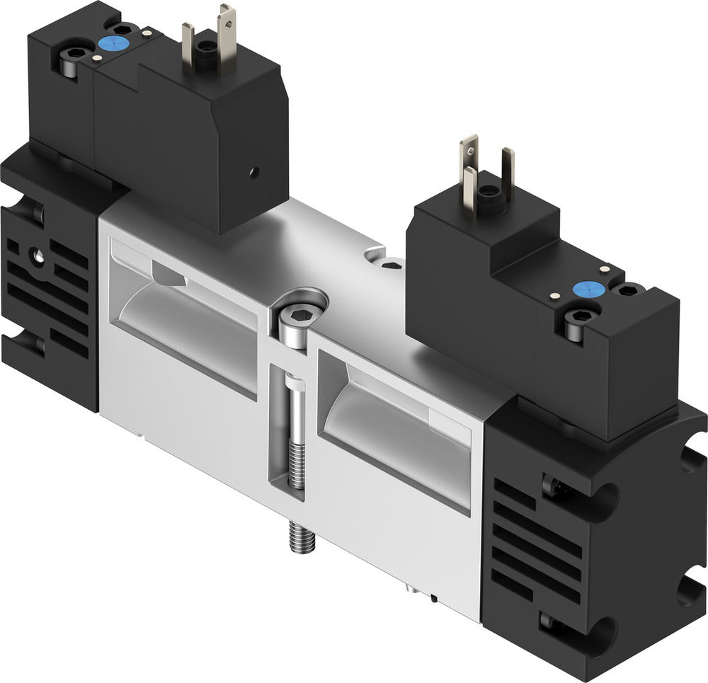 Festo 2x3/2 NO Monostable Air Solenoid Valve Size 26mm ISO 15407-1 900l/min - 547170