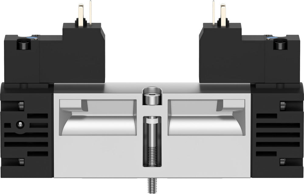 Festo 5/3 NC Air Solenoid Valve Size 26mm ISO 15407-1 1000l/min - 547186