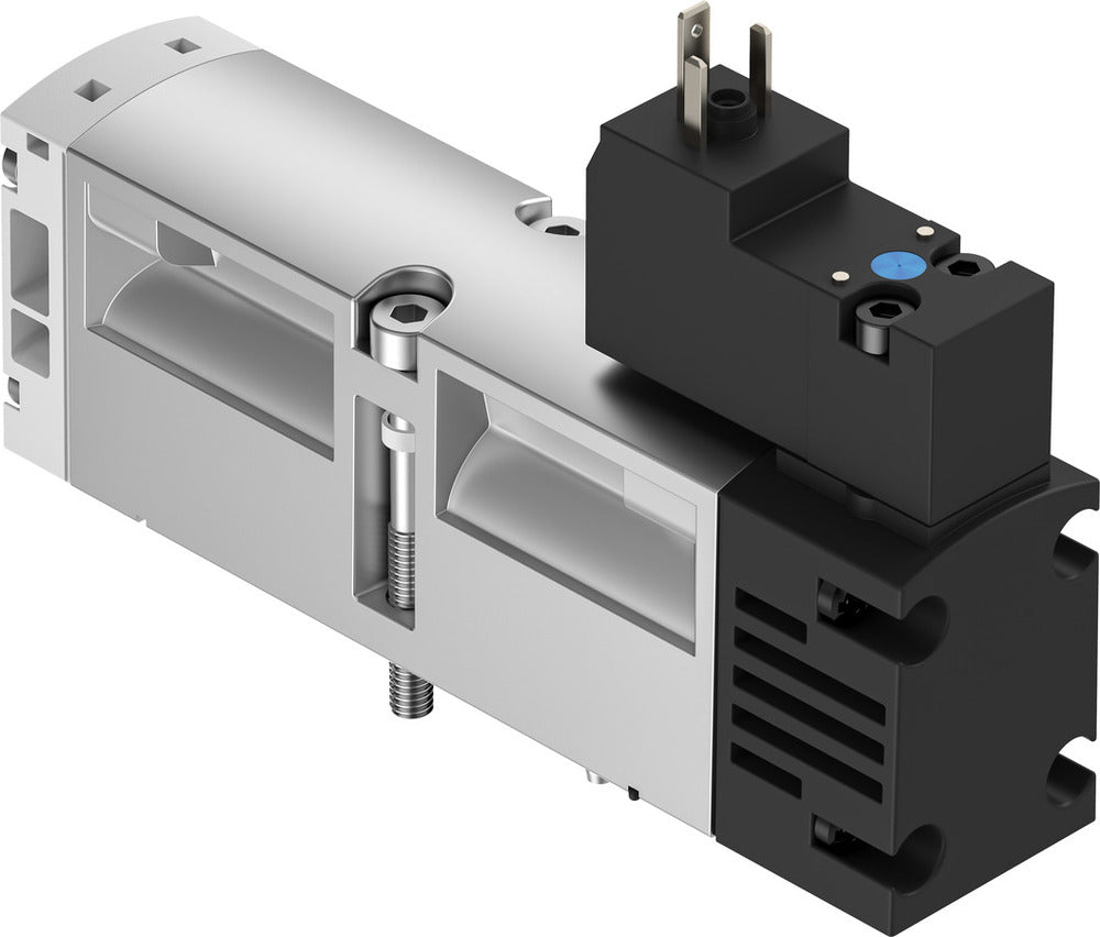 Festo 5/2 Monostable Air Solenoid Valve Size 26mm ISO 15407-1 1100l/min - 547198