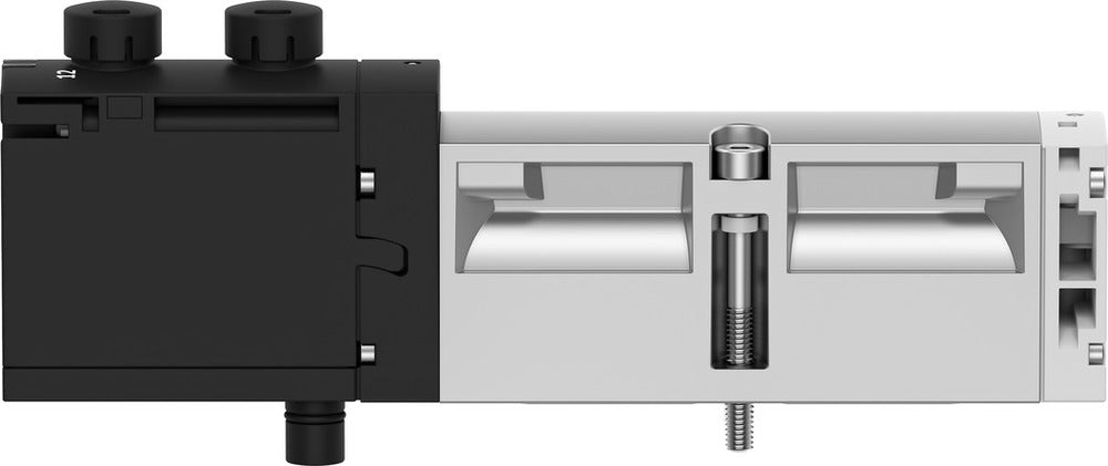 Festo 5/3 Pressurized/Exhausted Air Solenoid Valve Size 26mm ISO 15407-2 850l/min - 8039187