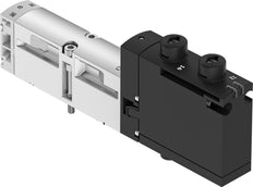 Festo 2x3/2 NO/NC Monostable Air Solenoid Valve Size 18mm ISO 15407-2 400l/min - 8033466