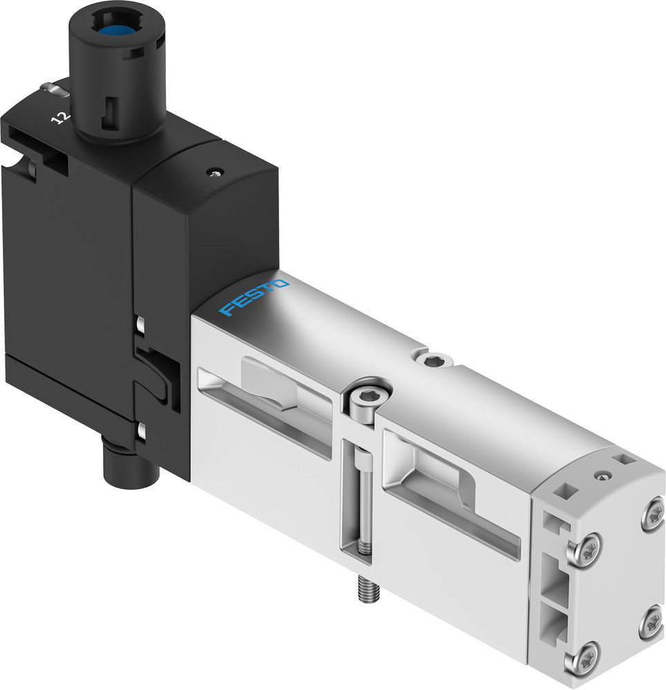 Festo 5/2 Monostable Air Solenoid Valve Size 18mm ISO 15407-2 550l/min - 8033471