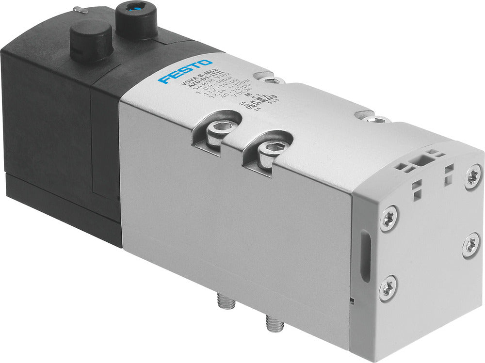 Festo 5/2 Monostable Air Solenoid Valve Size 1 ISO 5599-2 1300l/min - 8034777