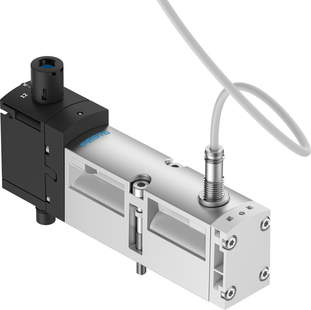 Festo 5/2 Monostable Air Solenoid Valve Size 26mm ISO 15407-2 1100l/min - 8033027